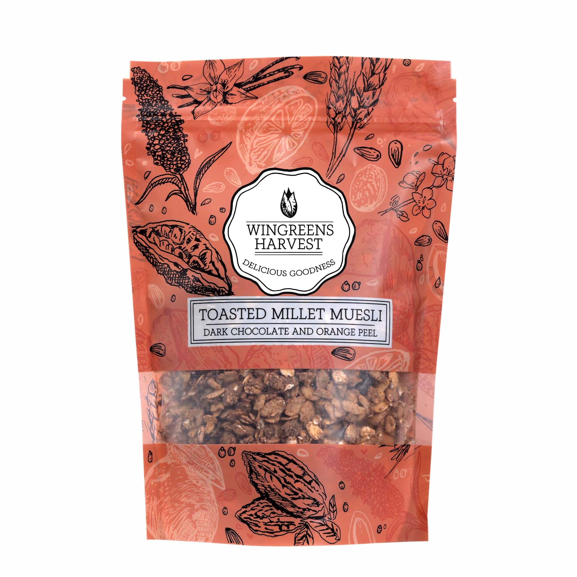 Toasted Millet Muesli - Assorted Variety Pack 4 x 250 g