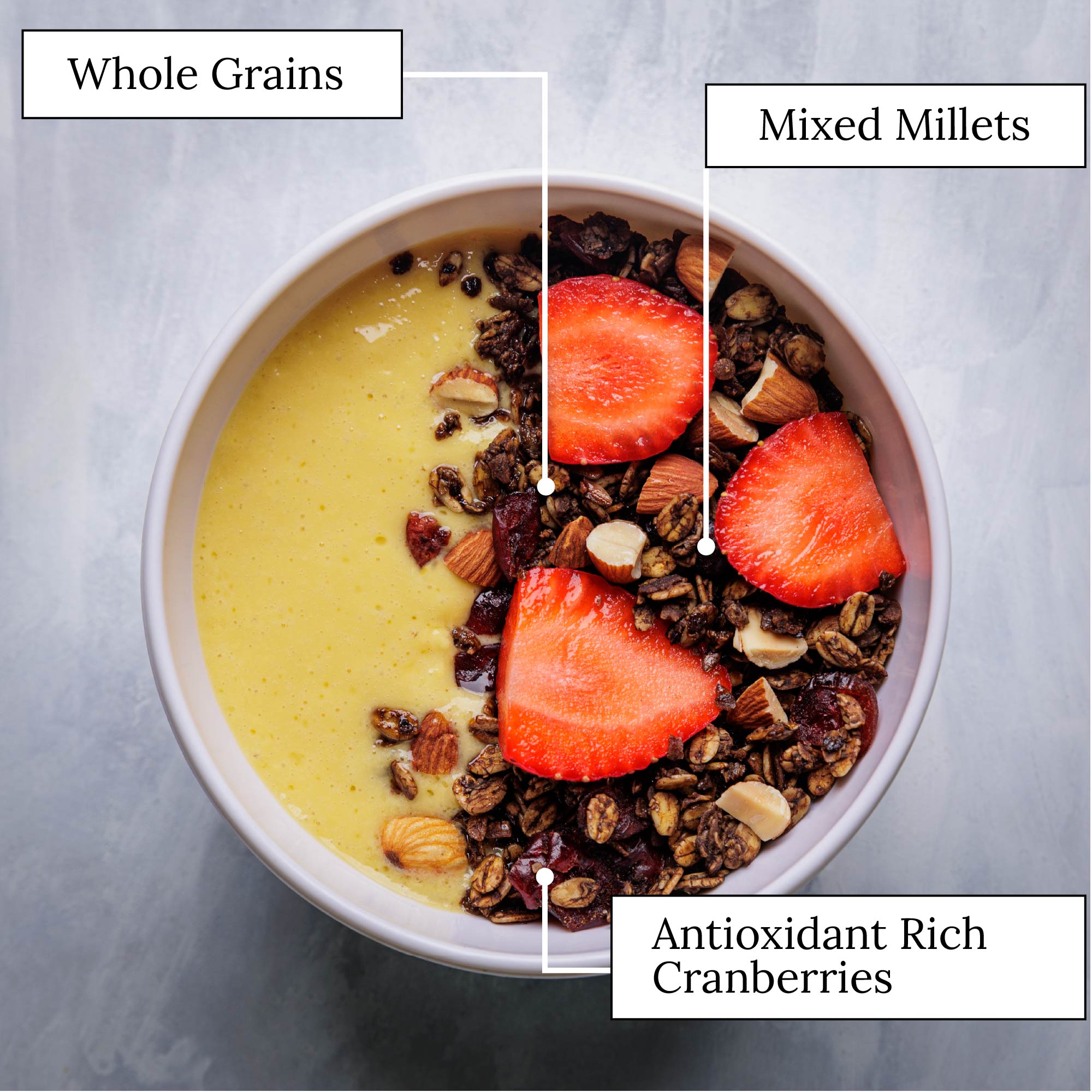 Crunchy muesli- Choco Cranberry, 800g