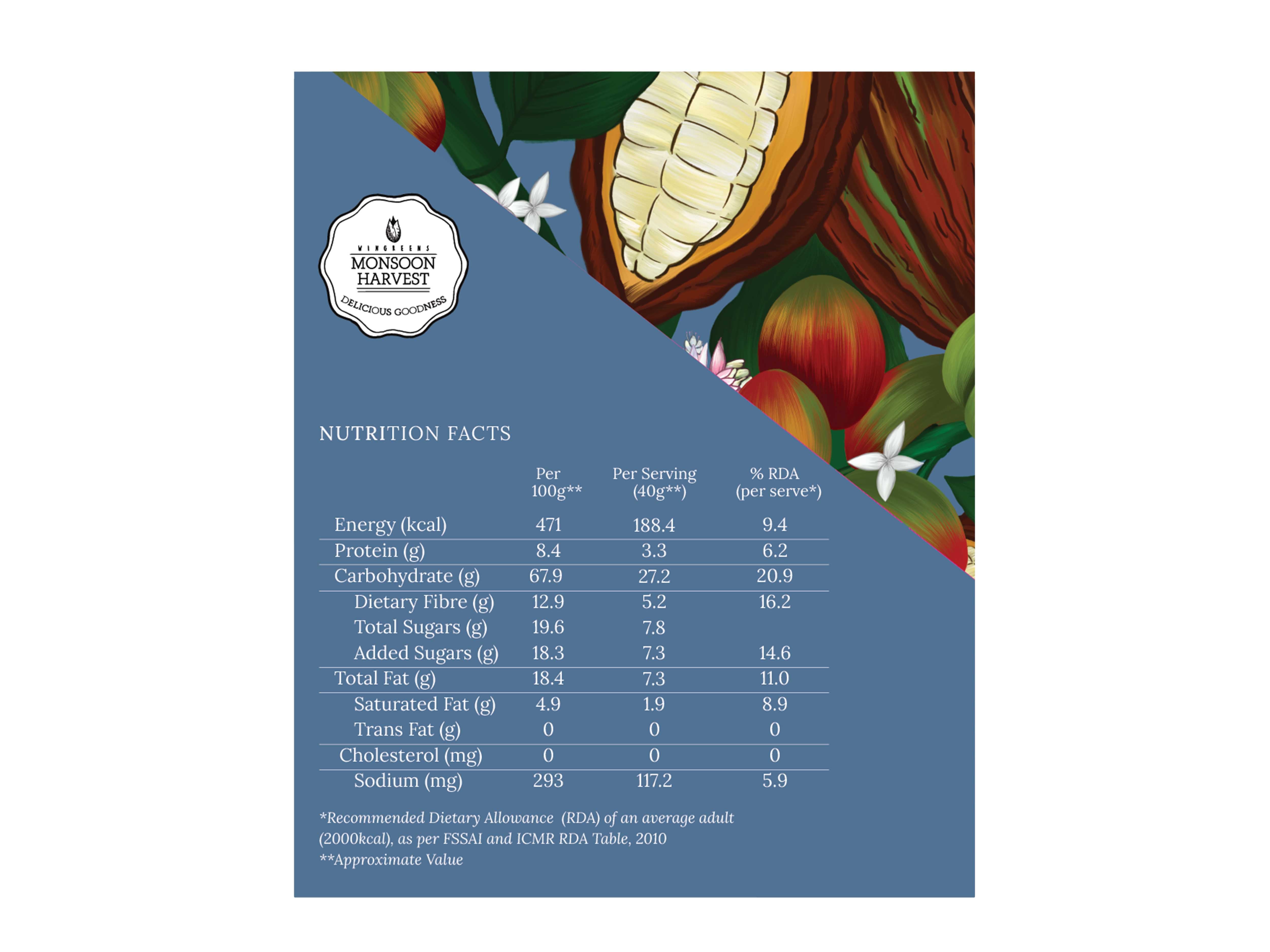 Crunchy Millet Granola Bars - Assorted Variety Pack 2 x 240 g