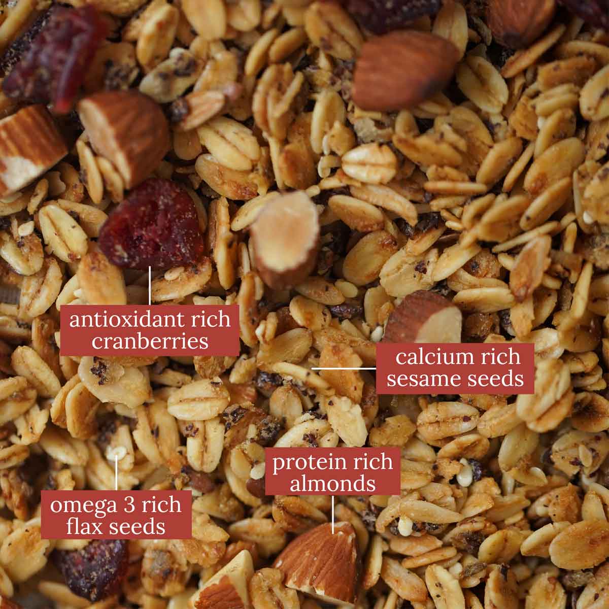 Toasted Millet Muesli: Cranberry and Almond 1 Kg